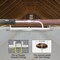 Nuwatt 6 Inch Ultra Thin Nickel LED Recessed Lighting 5CCT 2700K/3000K/3500K/4000K/5000K Wafer Lights 12 PK NW-P-DL-6-15W-5CT-BN-12P - alternate 2